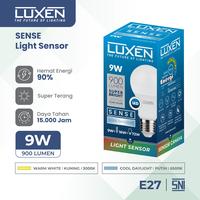 Gambar Luxen Lampu LED Sensor 9 Watt Cahaya Putih dan Kuning - Putih dari Luxen Indonesia_NEW undefined 1 Tokopedia