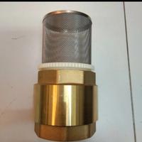 Gambar Tusen Klep kuningan Onda 3" inch Foot valve tossen klep Onda 3 inch - Tanpa Saringan dari nurishop surabaya undefined 4 Tokopedia