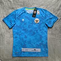 Gambar [PROMO BUNDLING] [HARGA PER PCS] 2 Jersey Bola Original Mills Timnas Indonesia Prematch Training Keeper Home Authentic Player Issue 1126INA Teal Blue Goalkeeper GK 2022/2024 1026GR Turquoise 2020/2022 dari Resurrected Indonesia undefined 3 Tokopedia
