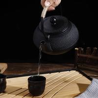 Gambar Japanese Iron Black Teapot Kettle Infuser 800ml 1.2L - Teko Ketel Besi Hitam - 800ml dari Galerisaji undefined 2 Tokopedia
