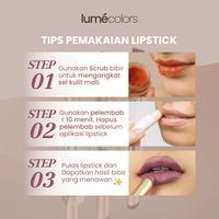 Gambar Lumecolors VELVET CREME LIPSTICK 4g - Tahan 12 jam - Nude 01 dari Toko Aksesoris Online undefined 3 Tokopedia