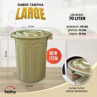 Gambar EMBER 120 LITER . TABITHA SUPER JUMBO | Bahan Kokoh & Tebal . SUPER BESAR EXTRA LARGE. dari ANOVA INDONESIA undefined 4 Tokopedia