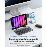 Gambar Keyboard Wireless Bluetooth Lipat B-048 /Keyboard Slim MultiDevice Wireless Bluetooth /Folding Bluetooth Wireless Keyboard - Keyboard Lipat Portabel dari Bznstoree undefined 2 Tokopedia