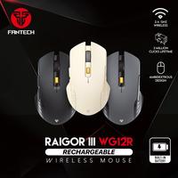 Gambar Fantech RAIGOR Gen III WG12R Rechargeable Mouse Wireless Gaming - Hitam dari swastikacomp undefined 1 Tokopedia
