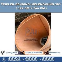 Gambar TRIPLEK BENDING / PLYWOOD BENDING / TRIPLEK LENTUR BISA DITEKUK 360 DERAJAT - 4MM dari Al-Halim Yang Maha Penyantun undefined 2 Tokopedia