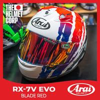 Gambar HELM ARAI BLADE RED RX-7V EVO FULL FACE HELMET RED dari THC Helmets undefined 1 Tokopedia