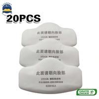 Gambar 3M 3701CN 20 PCS COTTON FILTER MASKER RESPIRATOR 3200 BUSA REFILL KN95 dari cannery_ undefined 3 Tokopedia