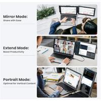 Gambar S1 Laptop Screen Extender, 14'' Laptop Monitor Extender FHD 1080P IPS Dual Portable Monitor for 13"-17" Laptops, Plug and Play Compatible with Windows, Switch, PS5 dari SHEZAAANDABRRAR undefined 3 Tokopedia