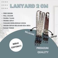 Gambar CUSTOM LANYARD 2 CM CETAK 2 SISI dari Cahaya Sinergi Kartu undefined 1 Tokopedia