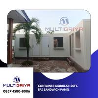 Gambar MULTIBOX - MODULAR CONTAINER 20Ft. EPS Sandwich Panel Tb.50mm dari Channel Sandwich Panel undefined 4 Tokopedia