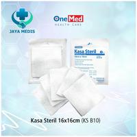 Gambar Kasa Steril OneMed 16x16 Kassa Hidrofil Sterille One med Eceran/pcs dari JayaMedishop undefined 1 Tokopedia