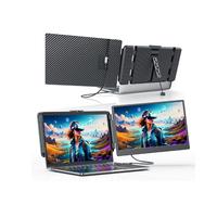 Gambar S1 Laptop Screen Extender, 14'' Laptop Monitor Extender FHD 1080P IPS Dual Portable Monitor for 13"-17" Laptops, Plug and Play Compatible with Windows, Switch, PS5 dari SHEZAAANDABRRAR undefined 1 Tokopedia