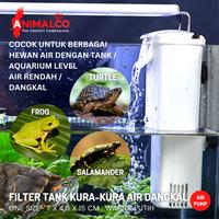 Gambar Turtle Low Water Mesin Filter Air Dangkal Tank Aquarium Tempat Kandang Kura Kura Brazil dari Animal Co undefined 3 Tokopedia