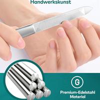 Gambar Mr Green Kikir Kuku Stainless Steel Baja Nail Buffer Soligen Germany - Short Lancip dari Grayfrost undefined 3 Tokopedia