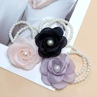 Gambar TAO Ikat Rambut Bunga Mutiara Flower Pearl Handmade - BLACK dari Toko Aksesoris Online undefined 1 Tokopedia
