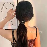 Gambar TAO Ikat Rambut Bunga Mutiara Flower Pearl Handmade - BLACK dari Toko Aksesoris Online undefined 4 Tokopedia