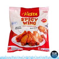 Gambar Fiesta spicy wing 400gr g / seasoned chicken nugget / sayap ayam goreng bumbu 400 gram / daging olahan enak premium halal pedas gurih juicy dari TELUKFROZEN undefined 1 Tokopedia