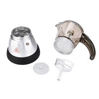 Gambar Moka Pot Elektrik Espresso Coffee Maker 3 Cups 150 ML 400 Watt dari exawave undefined 3 Tokopedia