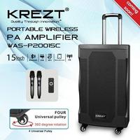 Gambar PORTABLE WIRELESS PA AMPLIFIER 15 INCH KREZT WAS-PA-20015C ORIGINAL dari Grabag Karya 75 undefined 5 Tokopedia