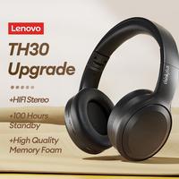 Gambar Lenovo Thinkplus TH30/TH10/TH20 True Wireless Bluetooth Headphone V5.1 3D Stereo Noise Cancellation Headset with Mic Low Latency for Android IOS - TH30-hitam dari Rebell Couture undefined 1 Tokopedia