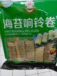 Gambar Kembang Tahu Rumput Laut Gulung/ Fried Seaweed Bean Curd Roll 125gr | KULIT TAHU - HAITAI dari FrankShopp undefined 1 Tokopedia