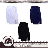 Gambar Flypower Sadewa 04 Celana Badminton / Badminton Short - Black, Navy & White - Black, 120(KIds) dari Store Tif undefined 1 Tokopedia