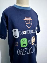 Gambar Baju Tidur Stelan Kaos Anak Cowok Roblox Gamer DP - Biru, 2 dari Higo 88 undefined 2 Tokopedia