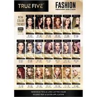 Gambar TRUE FIVE Permanen Hair Color 100ml || Pewarna Rambut True Five || Semir Rambut True Five - Natural Black dari Fulsya undefined 3 Tokopedia