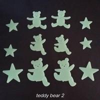 Gambar Hiasan Dinding Dekorasi Rumah Kamar Glow in the dark Teddy Bear - Teddy 3 dari Esmia vita undefined 2 Tokopedia