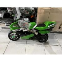 Gambar Motor Bensin Mini Trail Anak Gp Sport 49Cc - Motor Cross Anak - Motor Balap Anak - Motor Bensin Anak Terbaru - Motor Sport Anak - Motor-Motoran Anak - Motor Bensin Bisa Dinaiki Dikendarai Full Musik - Motor Gp Anak - Hadiah Anak Murah!!!!!! - Putih Merah dari Total Part shop undefined 3 Tokopedia