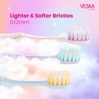 Gambar Veska by LEKA - Buy 2 Get 1 Cloud Max Pastel Series - Sikat Gigi Gusi Sensitif dan Pengguna Behel dari Tissor Official undefined 4 Tokopedia