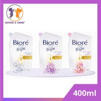 Gambar Biore Bright Body Wash Sabun Mandi Cair White Scrub / Lovely Sakura / Glow up Lilac 400ml - Glow up Lilac dari Aisyhanif undefined 1 Tokopedia