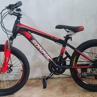 Gambar SEPEDA MTB ukuran 20 Sonmic 24 Speed murah berkualitas tinggi - hitam biru dari Divergent Bike Surabaya undefined 4 Tokopedia