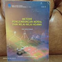 Gambar ORIGINAL BUKU MODUL METODE PENGEMBANGAN MORAL DAN NILAI-NILAI AGAMA Edisi 1 Karangan By Otib Satibi Hidayat Penerbit UT Universitas Terbuka BEST SELLER - BUKU PENDIDIKAN dari TOKO BUKU INDRA KUBON undefined 1 Tokopedia