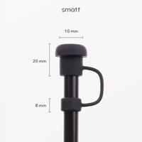 Gambar Smatt Straw Cover - (TIDAK TERMASUK BOTOL) Tutup Sedotan Silikon Penutup Silicone Straw Plug - Blue dari Smattofficial undefined 4 Tokopedia