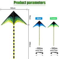 Gambar Ready Mainan Layangan Pantai Super Jumbo / Beach Kite Toys Dilipat Portable - Biru dari jbasman undefined 2 Tokopedia