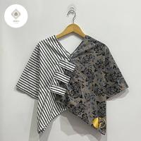 Gambar CROP TOP ETNIK BATIK PEKALONGAN ATASAN TENUN - CT 2 dari Zenfah undefined 1 Tokopedia
