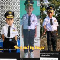 Gambar LOGO TERBARU kostum profesi anak MASINIS kai baju kereta api - S, Masinis Cewek dari Ukari undefined 2 Tokopedia