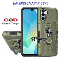 Gambar Kesing hp Samsung Galaxy A16-5G Casing hit eye ring- Hard case Case Standing robot-Case Armor - Hitam dari SukaJaya. undefined 3 Tokopedia