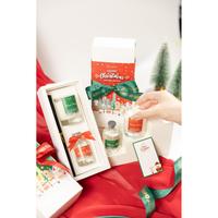 Gambar Christmas Hampers / Parcel Natal / Hadiah Christmas Reed Diffuser Scented Candle by Euscentia.living - Diff + Coaster dari Eufloria Floral Design undefined 4 Tokopedia