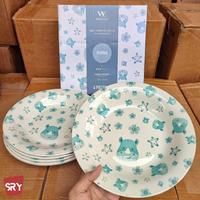 Gambar Giftbox Hampers Souvenir Piring Cekung Keramik 8 inch Motif Serena White Line isi 6 pcs dari Fazha Malang undefined 3 Tokopedia