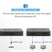 Gambar HDMI SPLITTER 4K 1X2 TANPA ADAPTOR / HDMI SPLITTER 2 PORT dari BESTAcc03 undefined 1 Tokopedia