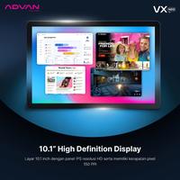 Gambar Tablet Advan VX Neo 10.1" HD Octacore T606  Ram 4GB Storage 128GB OS Android 14 Tablet Android Advan Tab VX Neo dari Langgan Comm undefined 4 Tokopedia