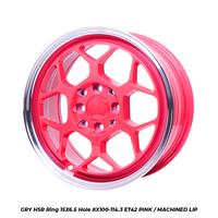 Gambar velg mobil honda brio ring 15 velg hsr gry - pink dari HSR Wheel undefined 1 Tokopedia
