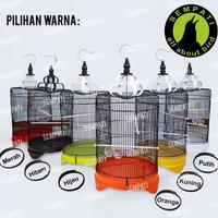Gambar SEMPATI Sangkar Murai Jumbo Diameter 42cm Besi Import Sangkar Kandang Burung Murai Batu Besi Super Tebal Bukan Oriq Ebod Jaya Elitesong Elite Song Radja Sempati SMBS - Hijau dari Belii-disini undefined 5 Tokopedia