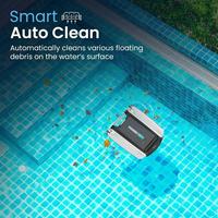 Gambar Solar Powered Automatic Robotic Pool Skimmer Cleaner with 30-Hour Continuous Cleaning Battery Power and Re-Engineered T - United States dari Meysa Risa undefined 5 Tokopedia