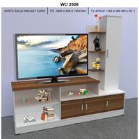 Gambar Rak TV/Meja TV /Bufet TV minimalis/Meja EU 08- 2758 - WU 2508[marble] dari Mulya Furnihome undefined 2 Tokopedia