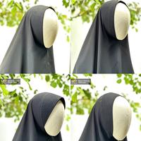 Gambar MAKKAH Khimar Nonsplithand 110 120 130 Amman Jetblack Silver Label - Safago Shafa Jilbab #Ayranashwa #shafajilbab - 110, nonpad classic dari Ayranashwa Moslem Store undefined 4 Tokopedia