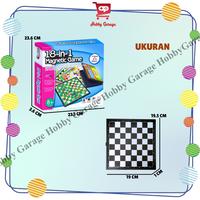 Gambar Mainan 18 in 1 Magnetic Game Family Board Game Magnet Catur Ludo Ular dari Hobby Garage_NEW undefined 3 Tokopedia