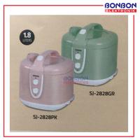 Gambar Sanken Magic Com 6 in 1 1.8 L SJ-2828-PK/GR - Rice Cooker Stainless Steel Pot SJ 2828 Pink / SJ 2828 Green - Hijau dari Bonbon Elektronik_NEW undefined 5 Tokopedia